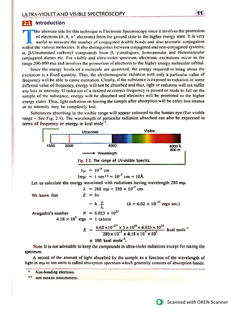 Uv Spectros | PDF