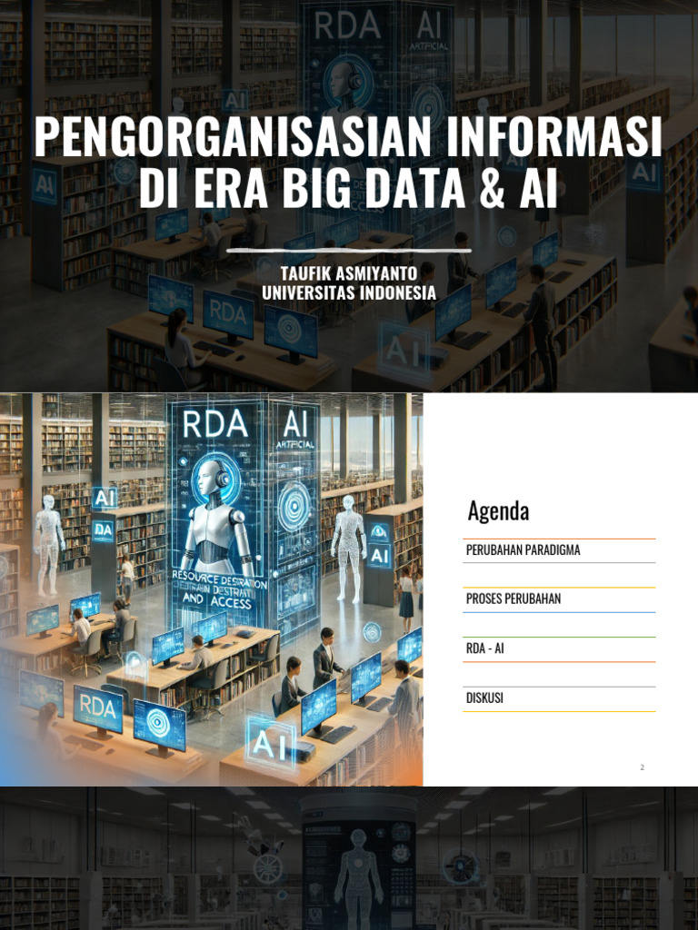 Pengorganisasian Informasi Big Data & AI | PDF