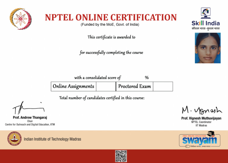 Joy of Computing with Python Certificate | PDF