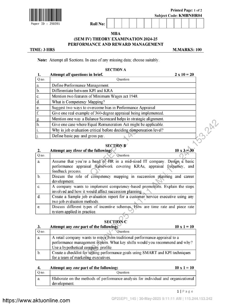 PRM Pyq 3 | PDF