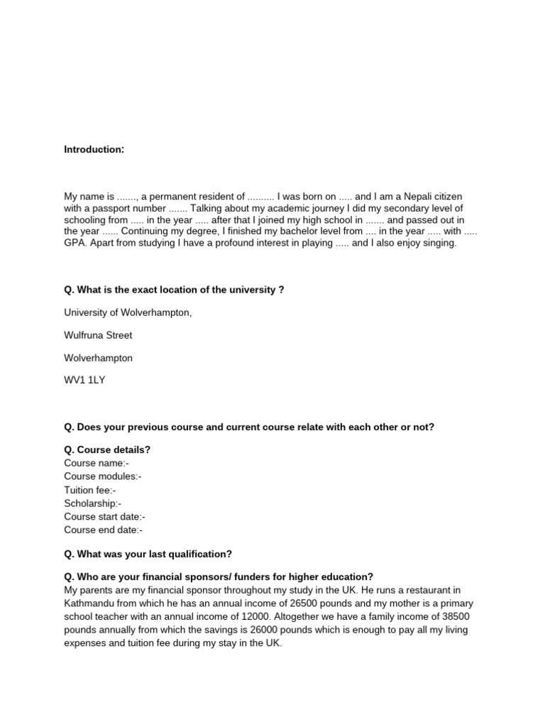 Study Journey: Choosing UK & Wolverhampton | PDF | University