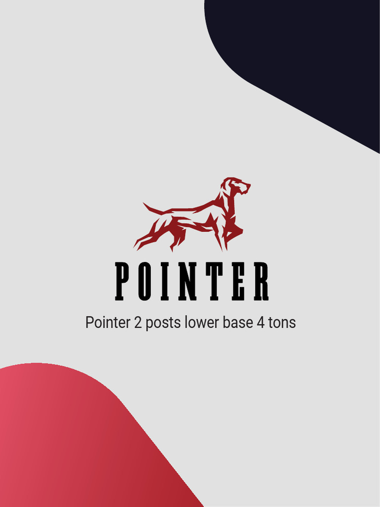 Pointer 2-Post Lift 4 Ton Specs | PDF