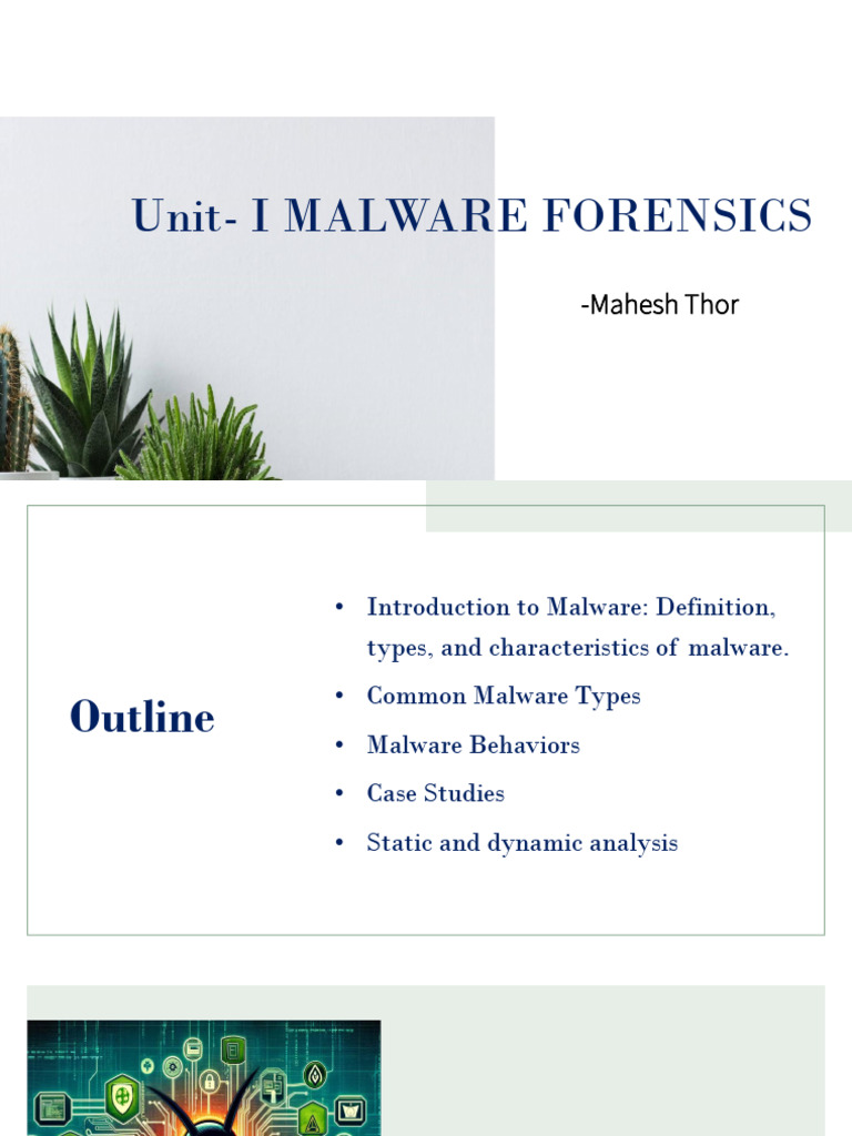 Understanding Malware Forensics Basics | PDF | Malware | Ransomware