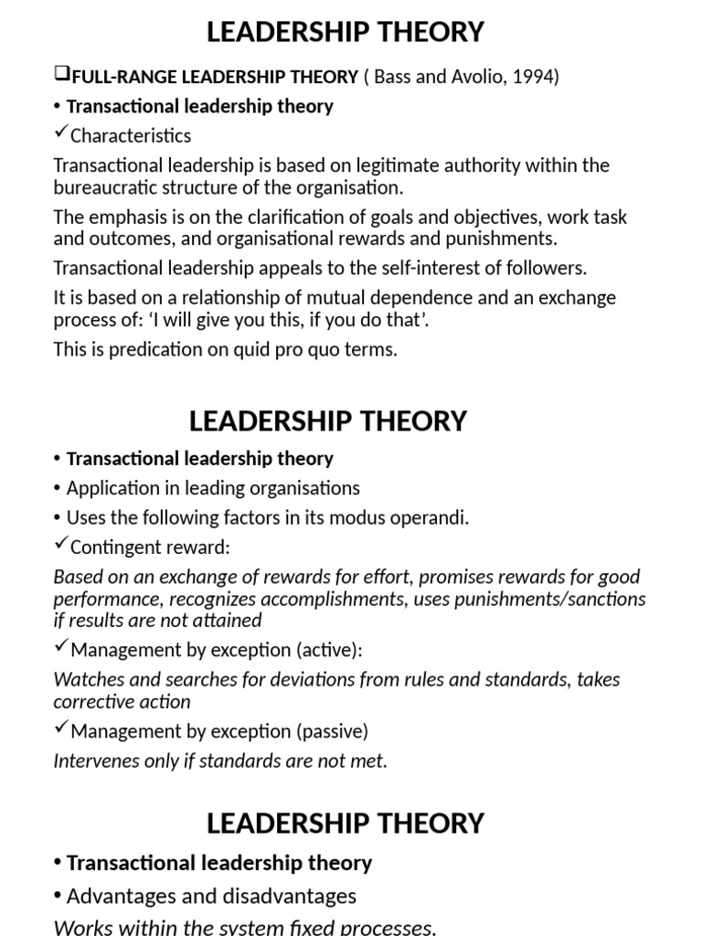 Mba 2024 BL 5314 Lesson 5 | PDF | Transformational Leadership | Leadership