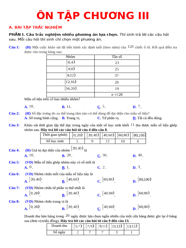 KHỐI 11 - OT C3 | PDF