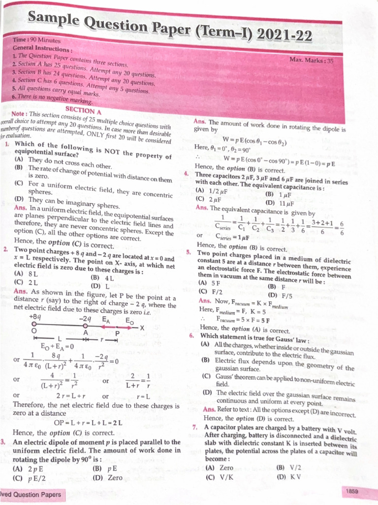 Physics Term 1 | PDF