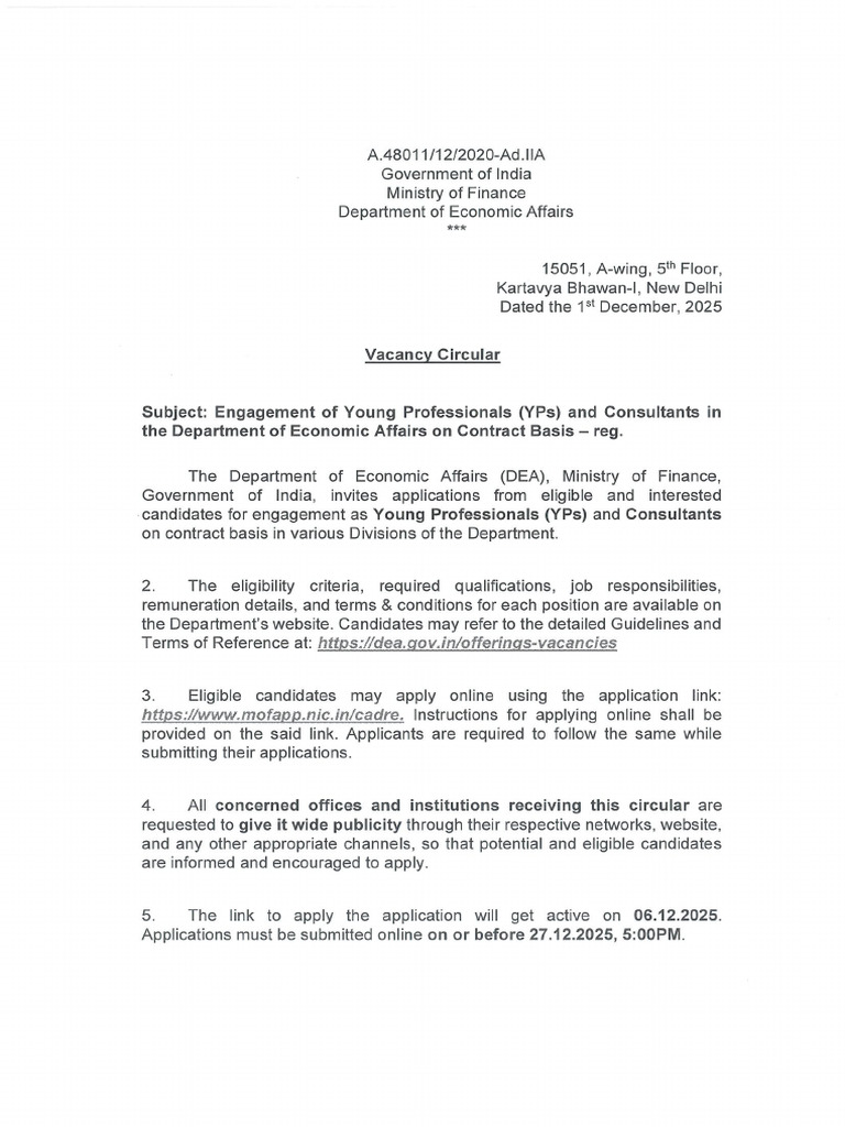 DoEE, Ministry of Finance | PDF