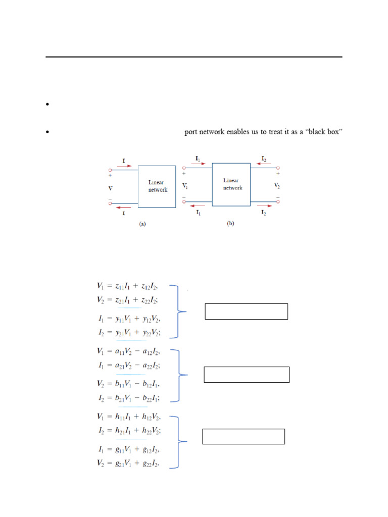 Understanding Two-Port Networks | PDF
