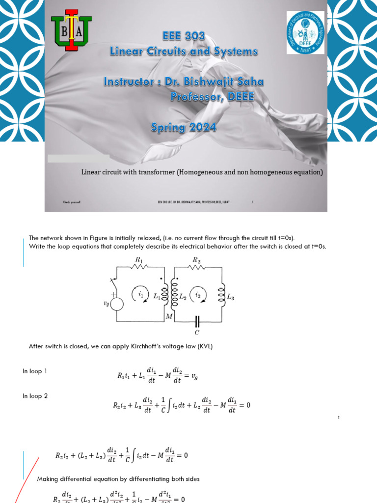 Transformer Model | PDF | Electrical Network | Electrical Circuits