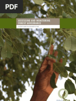 Assessing and Monitoring Forest Governance