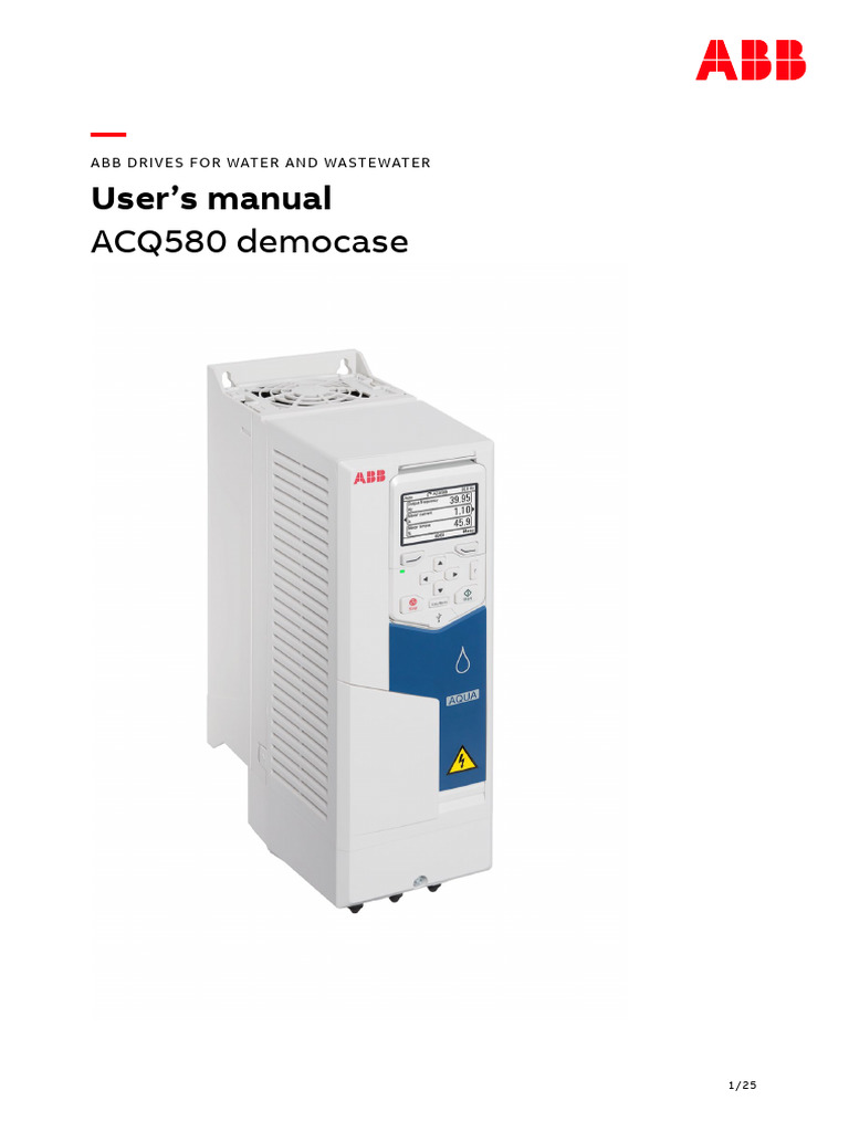 acq580 | PDF | International Electrotechnical Commission | Mains ...