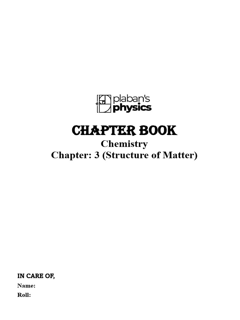 PP CB Chemistry 03 | PDF