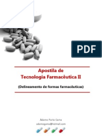 Formas farmacêuticas e propriedades de fármacos