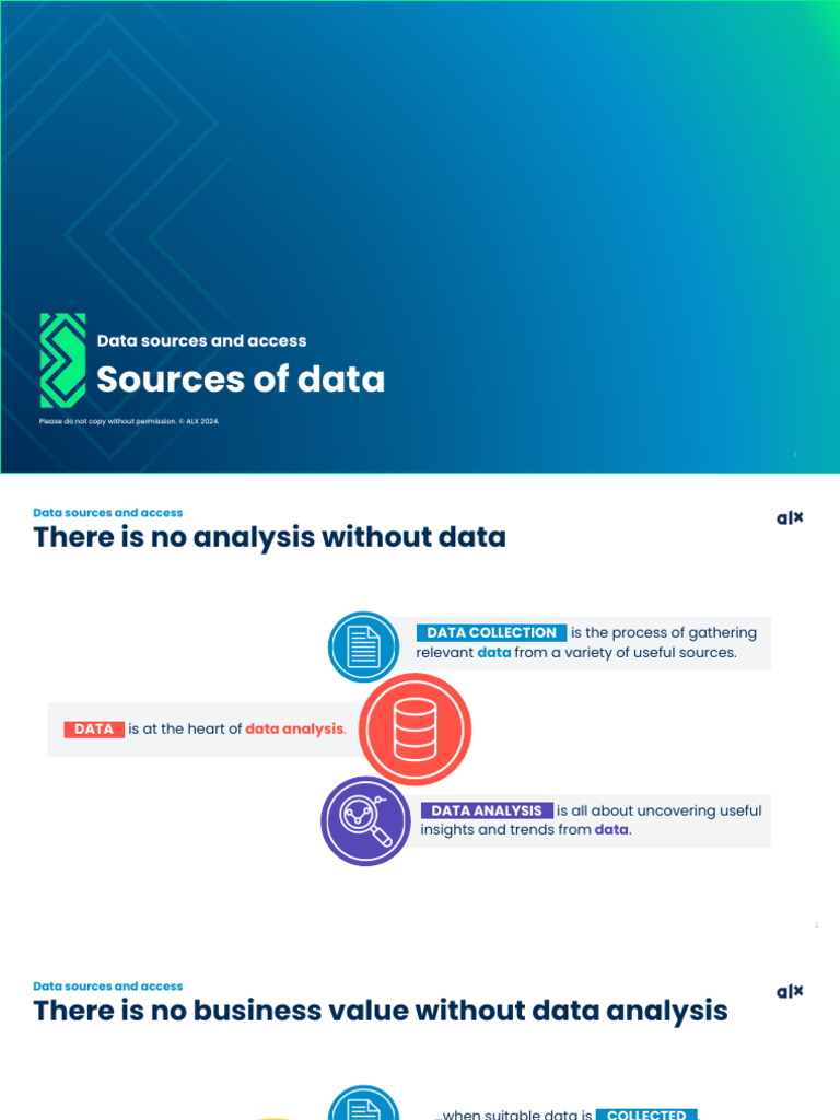 Data Sources and Analysis Techniques | PDF | Data | Data Analysis