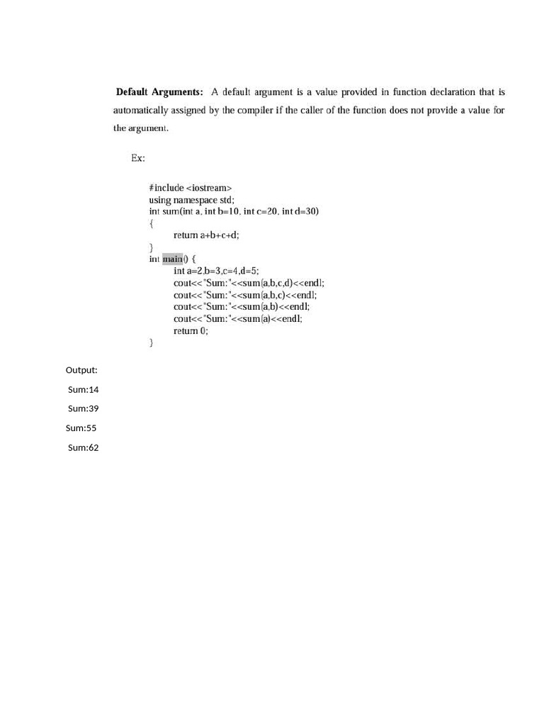 Function Overloading Principles Explained | PDF
