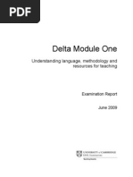 Download Delta Module 1 Exam Report June 09 by Osama Elbeyaly SN96446604 doc pdf