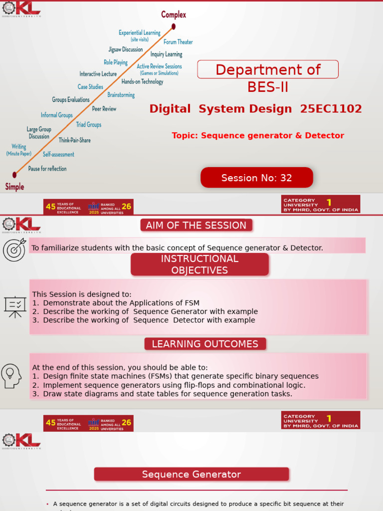 Sequence Generator and Detector Guide | PDF | Digital Electronics ...