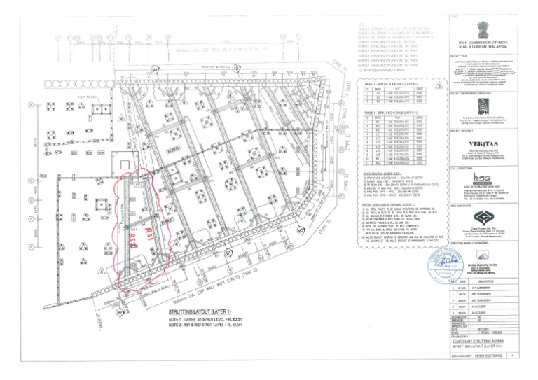 Approved Strutting Layout | PDF