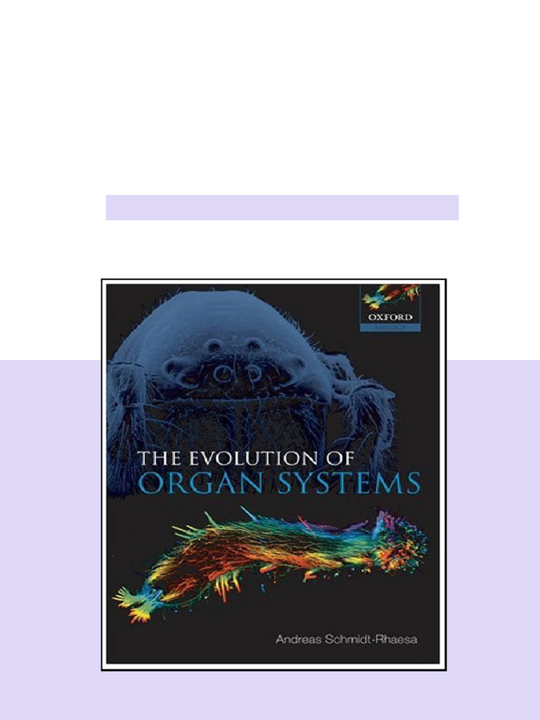 (Ebook) The Evolution of Organ Systems by Andreas Schmidt-Rhaesa ISBN ...