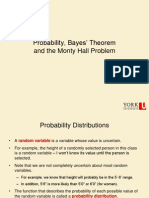 02 Probability, Bayes Theorem and The Monty Hall Problem