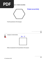 Perimeter Calculations on Grid Paper | PDF | Elementary Mathematics ...