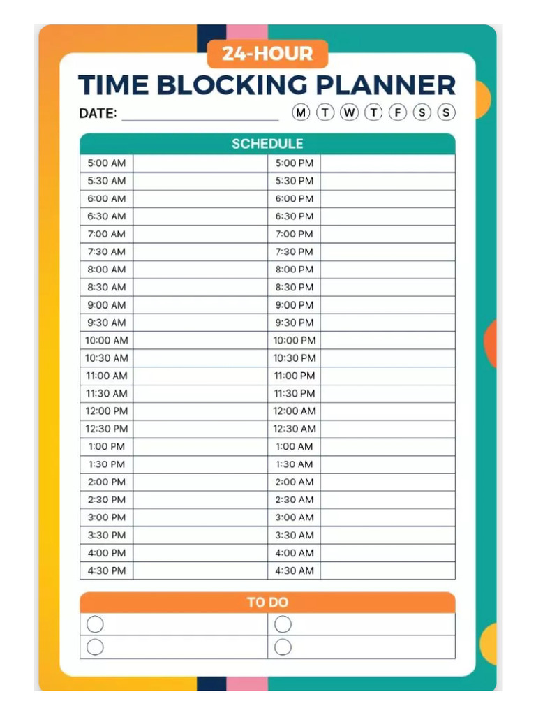 Daily Motivational Plan Format_86085073 | PDF