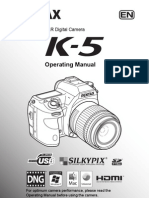 Pentax K-5 English Operating Manual