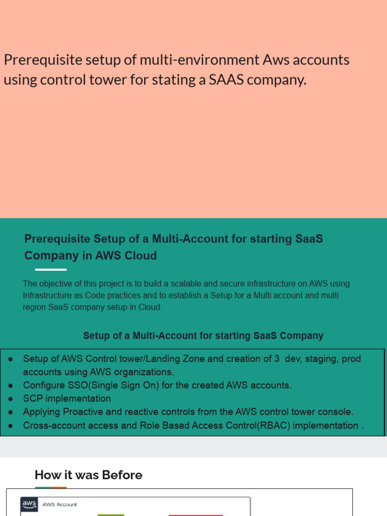 AWS Control Tower Multi-Account Setup Guide | PDF | Amazon Web Services ...
