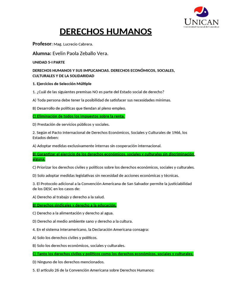 Derecho Unidad 5 | PDF | Justicia | Crimen y violencia
