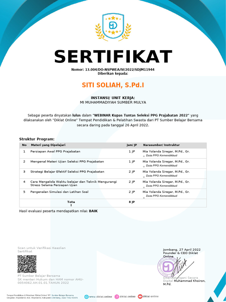 5. Siti Soliah, 2022 | PDF