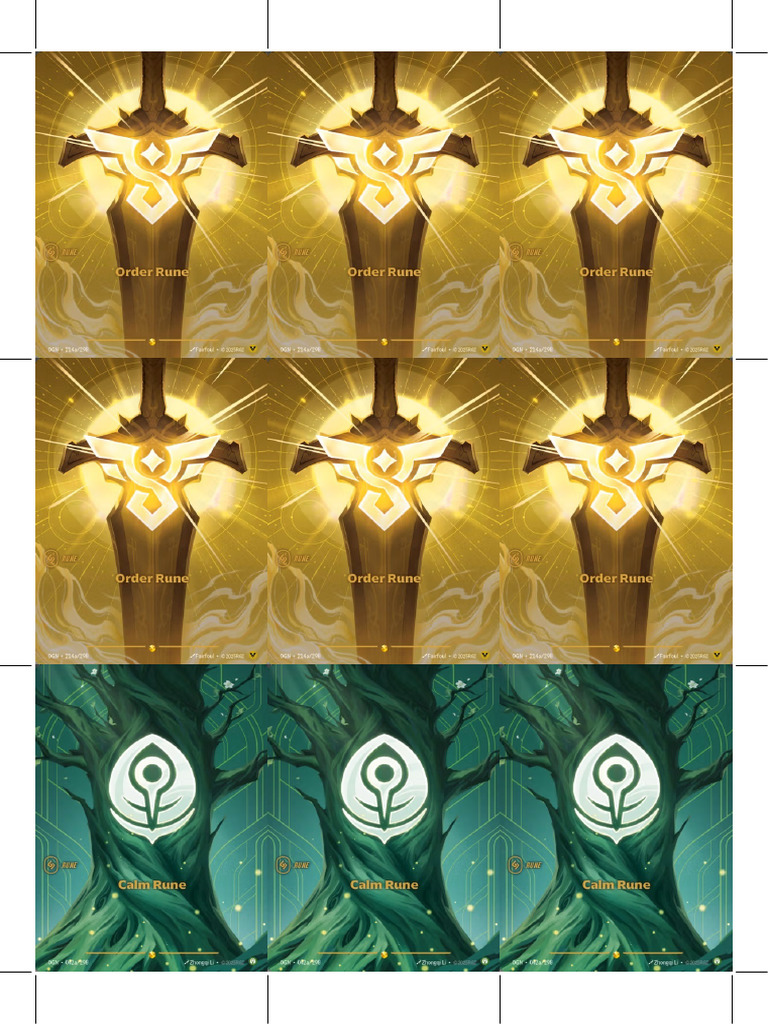 Runes Riftbound | PDF