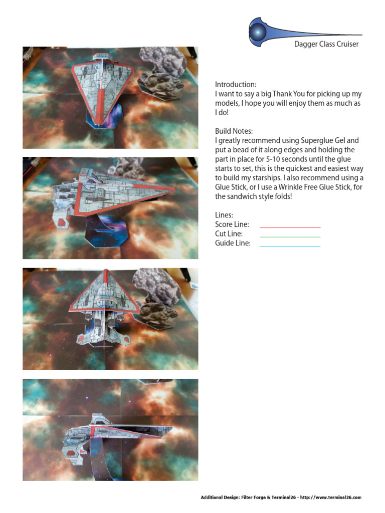 Dagger Class Cruiser Build Guide | PDF