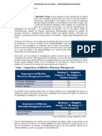 Informe de Administración de Contrato - Universidad del Desarrollo
