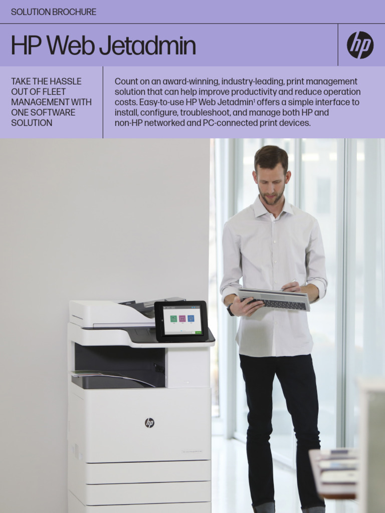 Simplify Fleet Management with HP Web Jetadmin | PDF | Microsoft ...