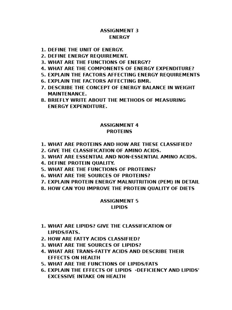 Assignment 4,5 and 6 | PDF