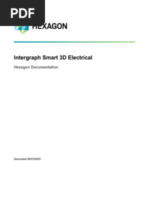 Smart 3D Electrical - Tutorial | PDF