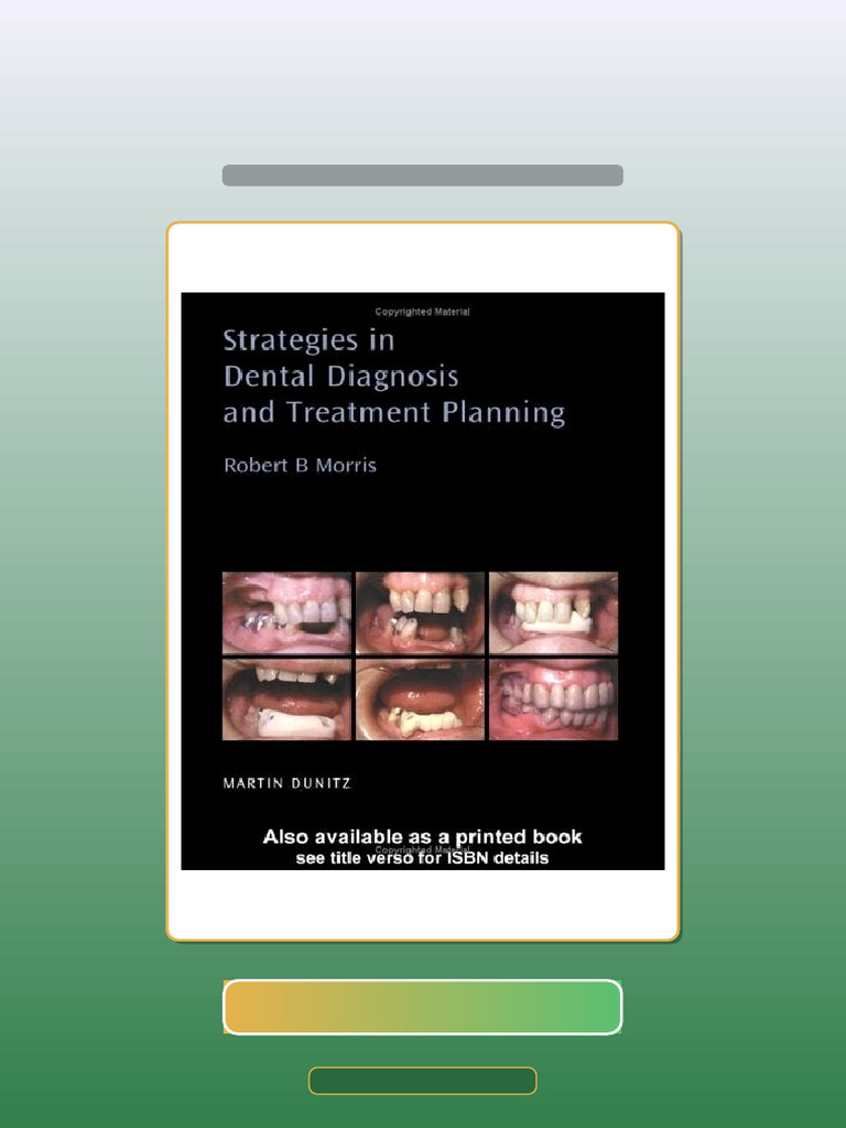 Test Bank of Strategies in Dental Diagnosis and Treatment Planning ...