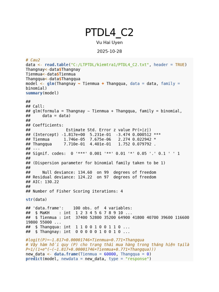 Bai KT 1 | PDF