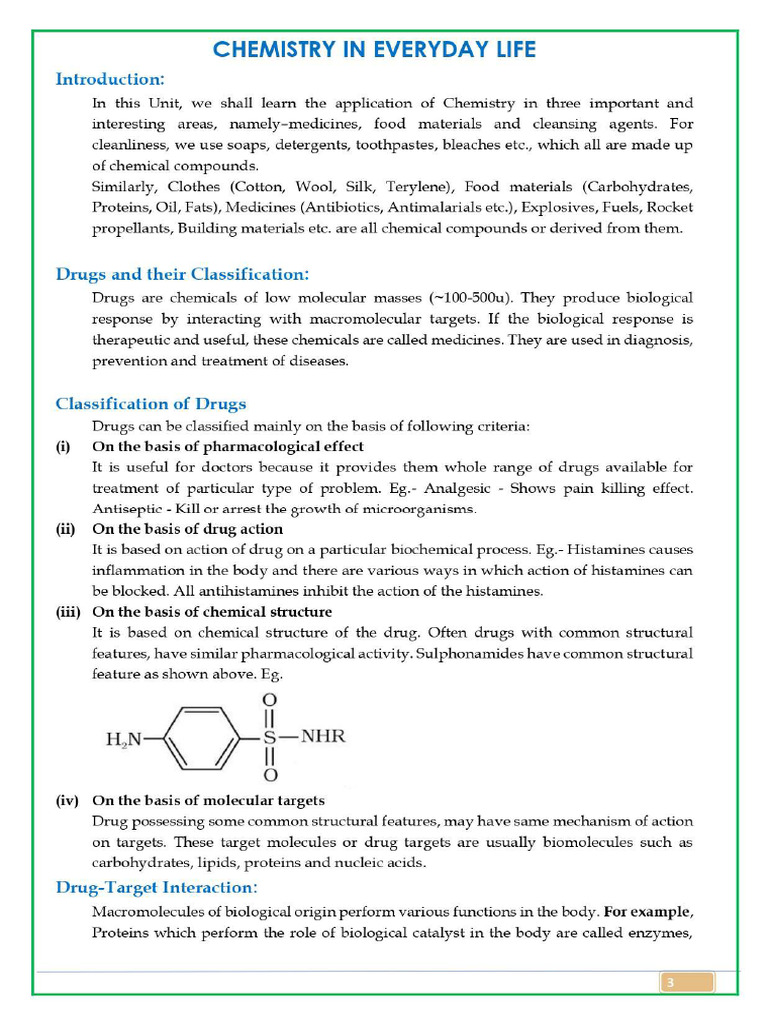 Chemistry in Everyday Life | PDF
