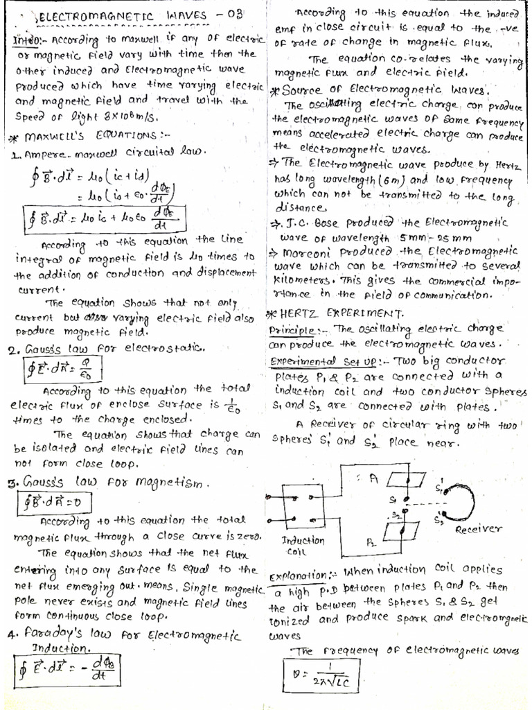 Electromagnetic Waves Eng | PDF