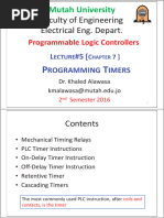 Timing Relay Operations Explained | PDF | Relay | Capacitor