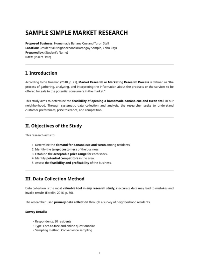 Additional Activities Sample | PDF | Sampling (Statistics) | Marketing ...