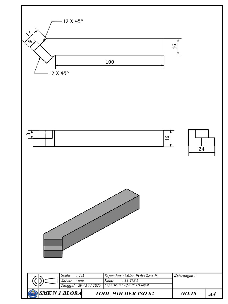Iso 02 DWG | PDF
