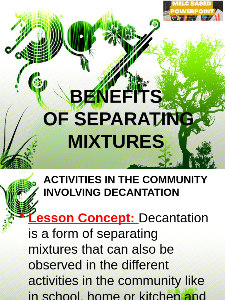G6 Q1 Week 4-6 Decantation | PDF