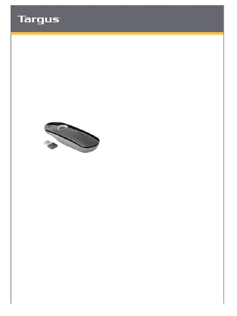 Targus Amp13us - 23 | PDF | Control remoto | Electrónica
