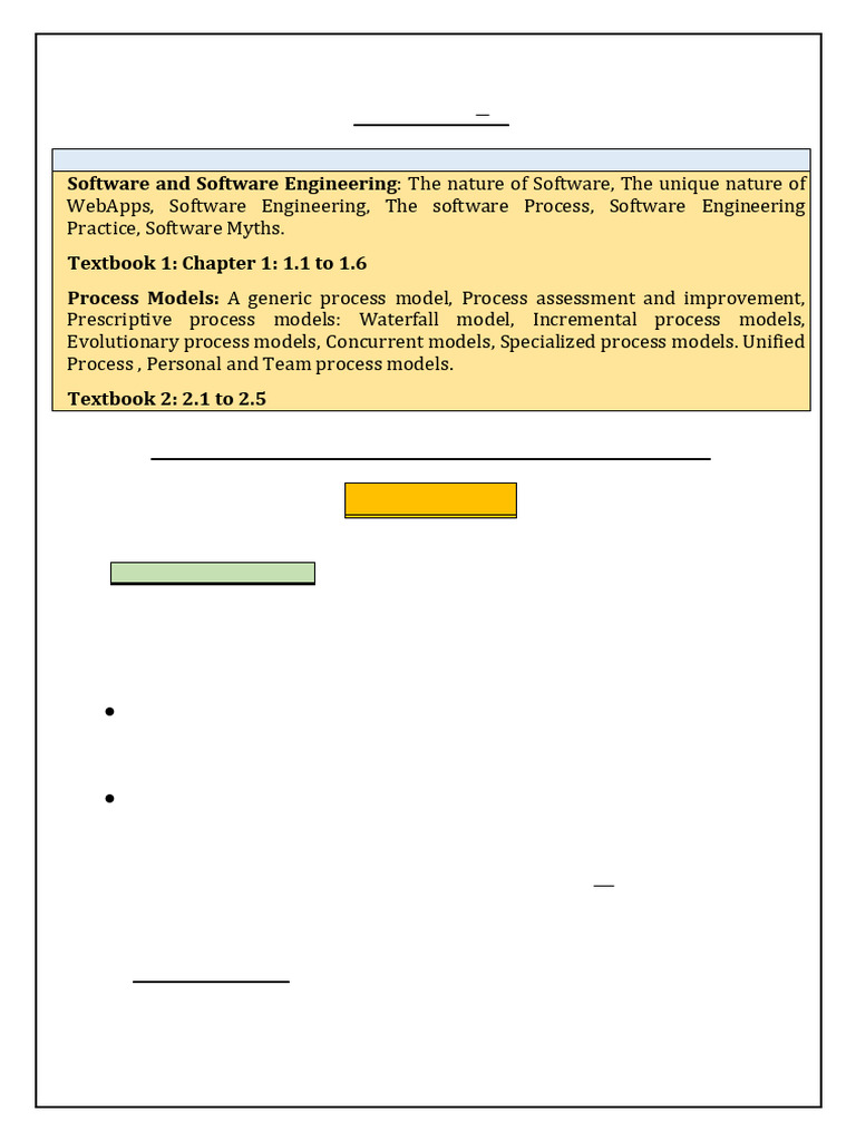 Software Engineering & WebApps Overview | PDF | Software Prototyping ...