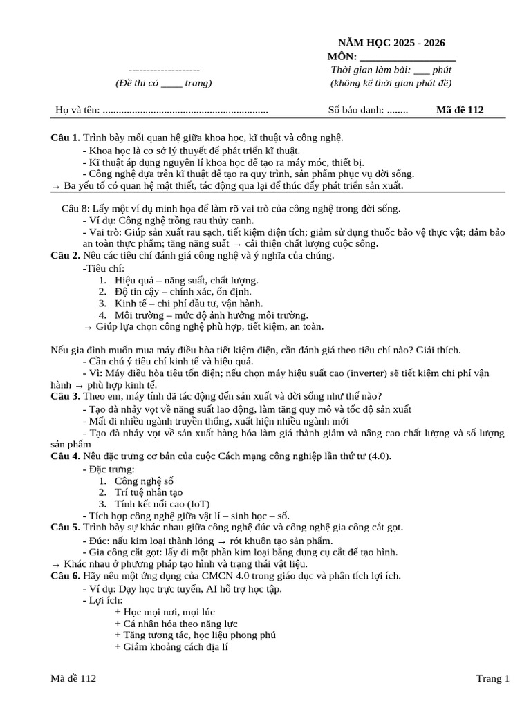 Ma de 112 | PDF