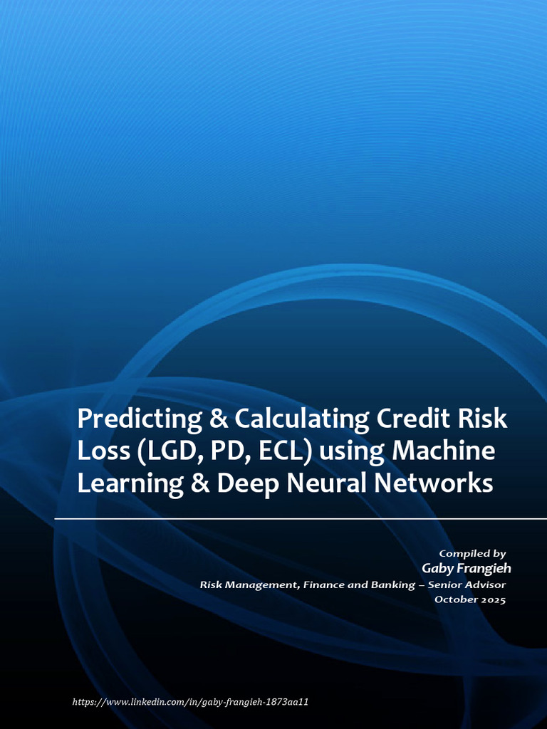 Credit Risk Machine Learning and Deep Neural Networks 1760639490 | PDF ...