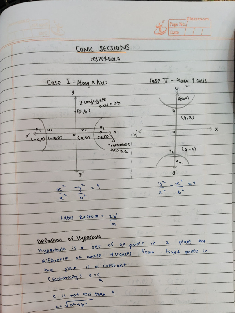 Hyperbola - Conic Sections | PDF | Euclidean Plane Geometry | Manifold