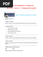 SRWE PT Skills Assessment Part 1 Answers | PDF | Computer Network ...